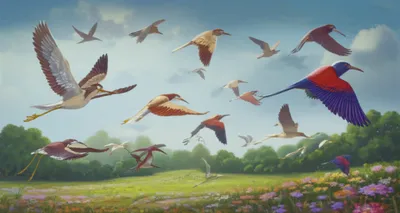 Illustration feathers - Image 1