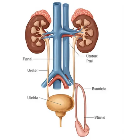 Illustration urogenital