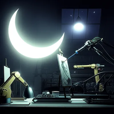 Illustration moonlighted - Image 1