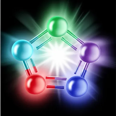 Illustration triazine - Image 1