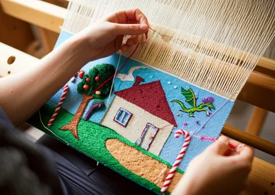 Illustration embroidering - Image 1