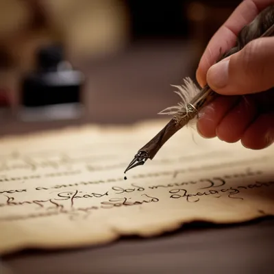 Illustration quill - Image 1