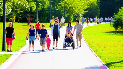 Illustration walkway