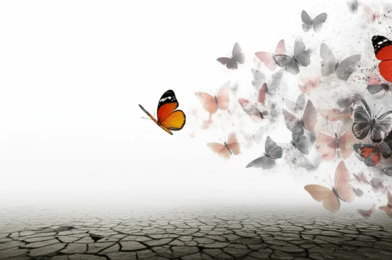 توضيح مرئي للكلمة "disappearance" - اختفاء