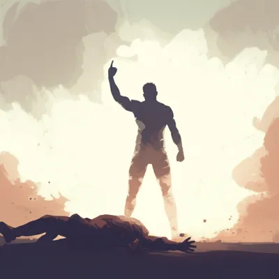 Illustration defeat - Image 1