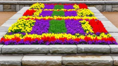 Illustration parterre