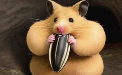 Illustration hamster - Image 1