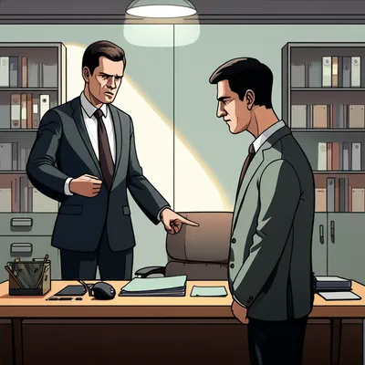 Illustration reprimands - Image 1