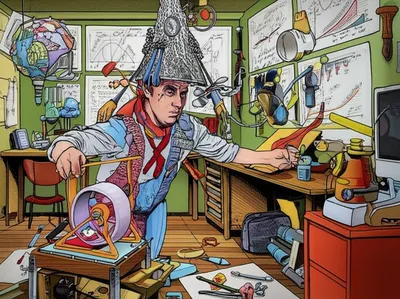 Illustration crackpot - Image 1