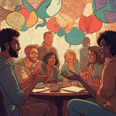 Illustration chatty - Image 1