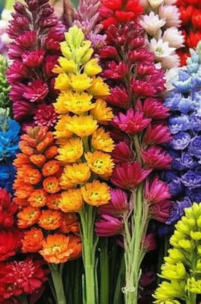 Illustration inflorescences