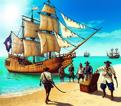 Illustration buccaneers - Image 1