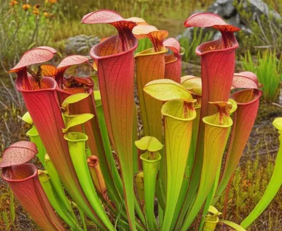 Illustration sarracenias