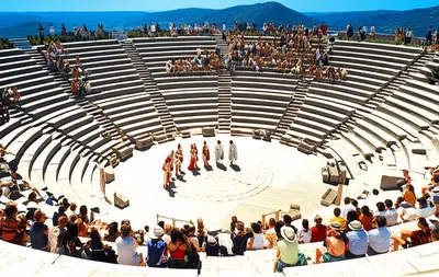Illustration amphitheater