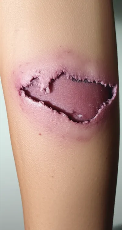 Illustration laceration