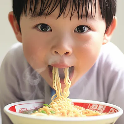 Illustration slurping - Image 1