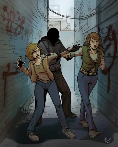 Illustration policemen - Image 1