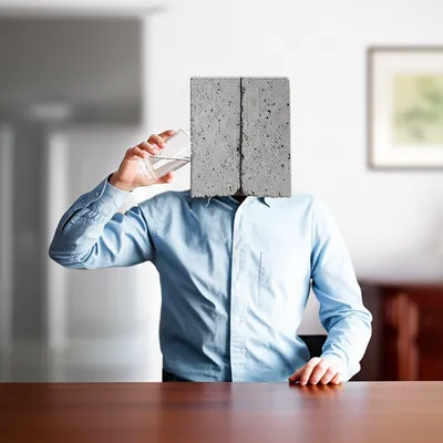 Illustration blockhead - Image 1