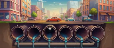 Illustration sewer - Image 1