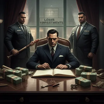 Illustration racketeer