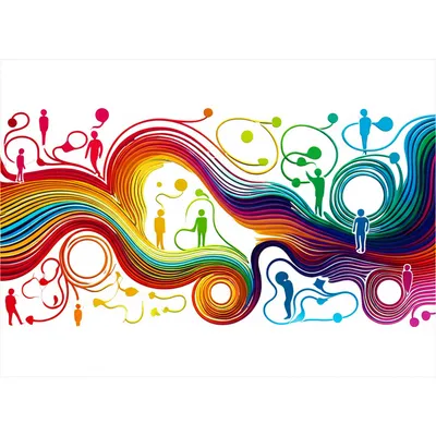 Illustration visuelle du mot « relationship » - Relation, lien