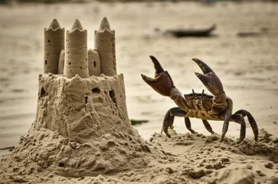 Illustration crab - Image 1