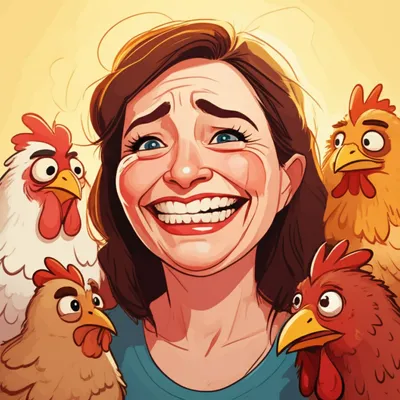 Illustration cackling - Image 1