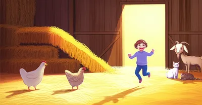 Illustration barns - Image 1