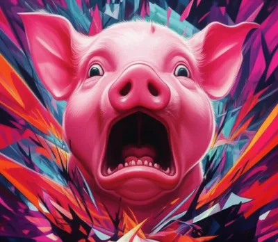 Illustration squealed - Image 1