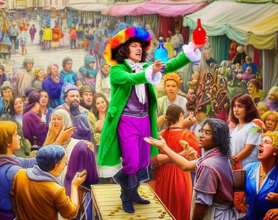 Illustration charlatans