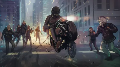 Illustration cowboys - Image 1