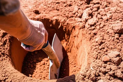 Illustration digging