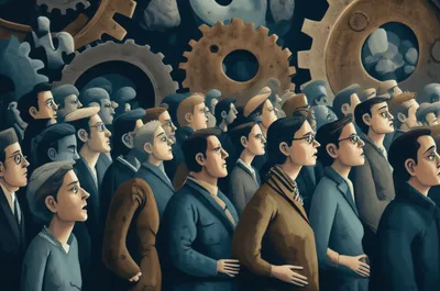 Illustration jammed - Image 1