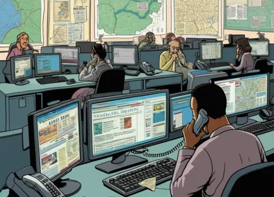 Illustration desk - Image 1