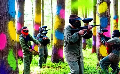Illustration paintballs - Image 1