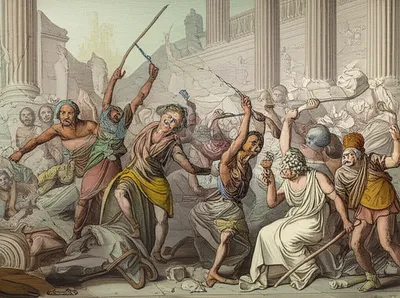 Illustration barbarisms - Image 1