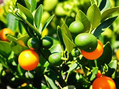 Illustration mandarine - Image 1