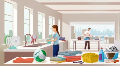 Illustration laundry - Image 1