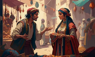 Illustration dickering - Image 1