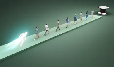 Illustration accelerating - Image 1