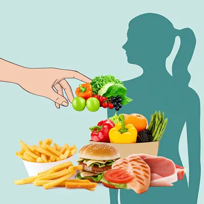 Illustration dieting - Image 1