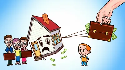 Illustration gazumped - Image 1