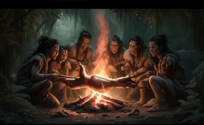 Illustration uncivilised