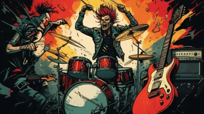 Illustration punks - Image 1