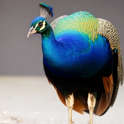 Illustration peacocks - Image 1