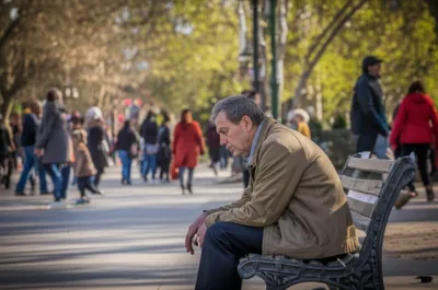 Illustration apathetic