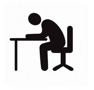 Illustration hunching - Image 1