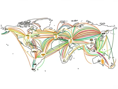 Illustration geographically