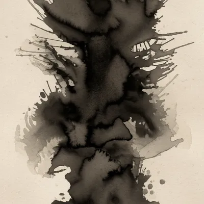 Illustration inkblot - Image 1