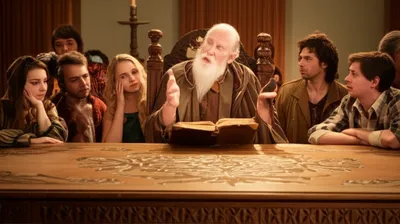 Illustration patriarchal